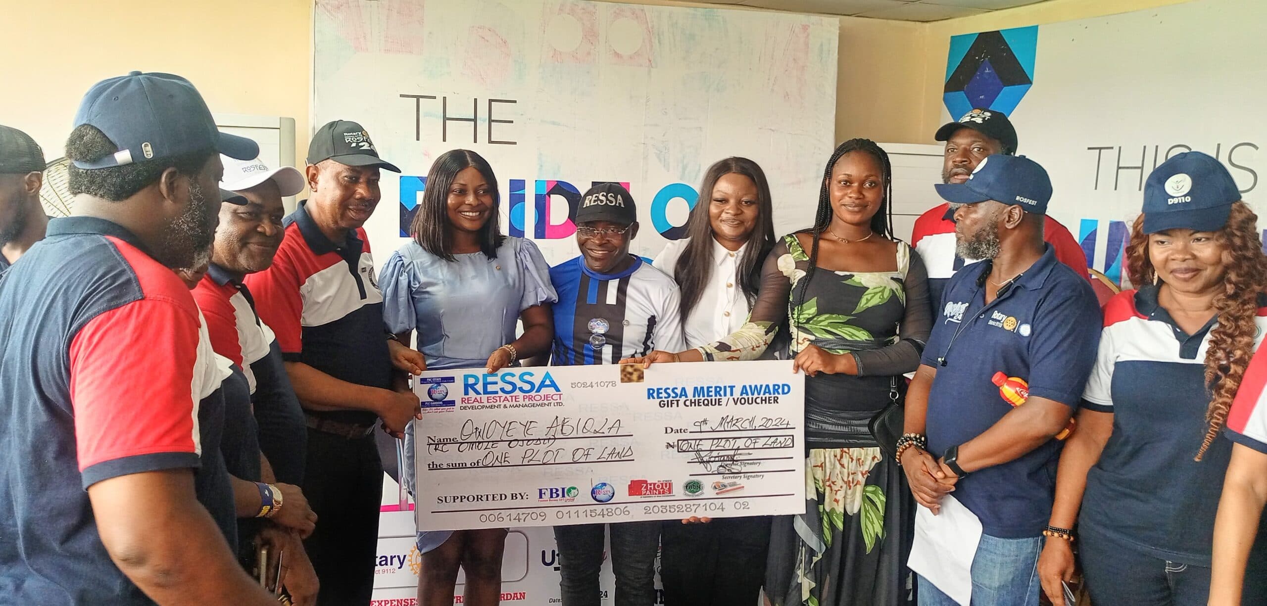 Another proud landowner โ RESSA Merit Award
